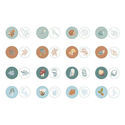 Stempelset Forest Friends