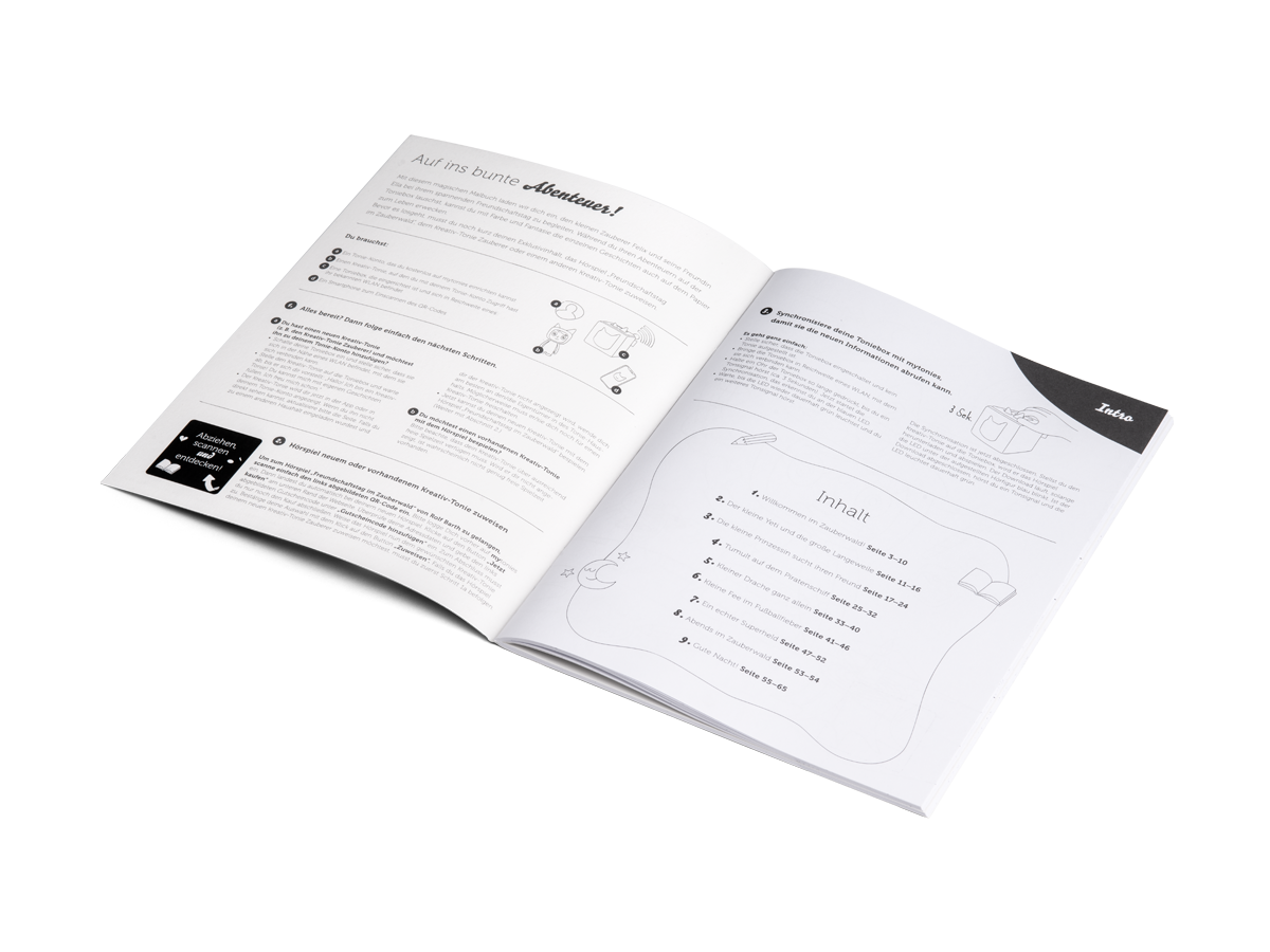 Ein magisches Malbuch