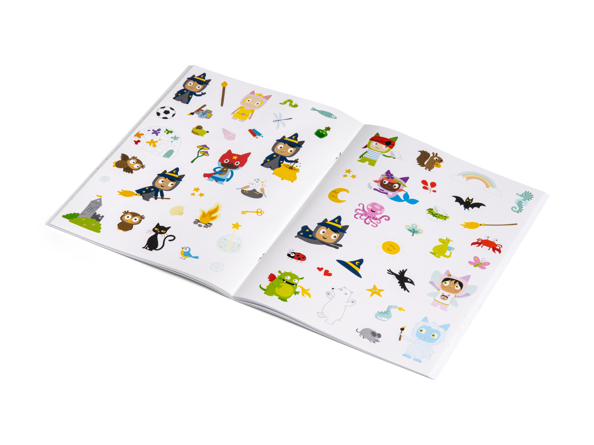 Ein magisches Malbuch