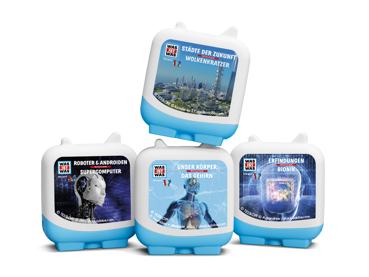 Was ist was – bestehend aus 4 Clever Tonies