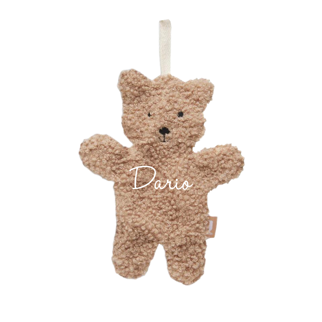 Schnullertuch - Teddy Bear - Biscuit