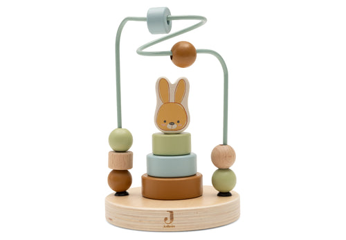 Aktivitätsspirale aus Holz - Bunny Luz