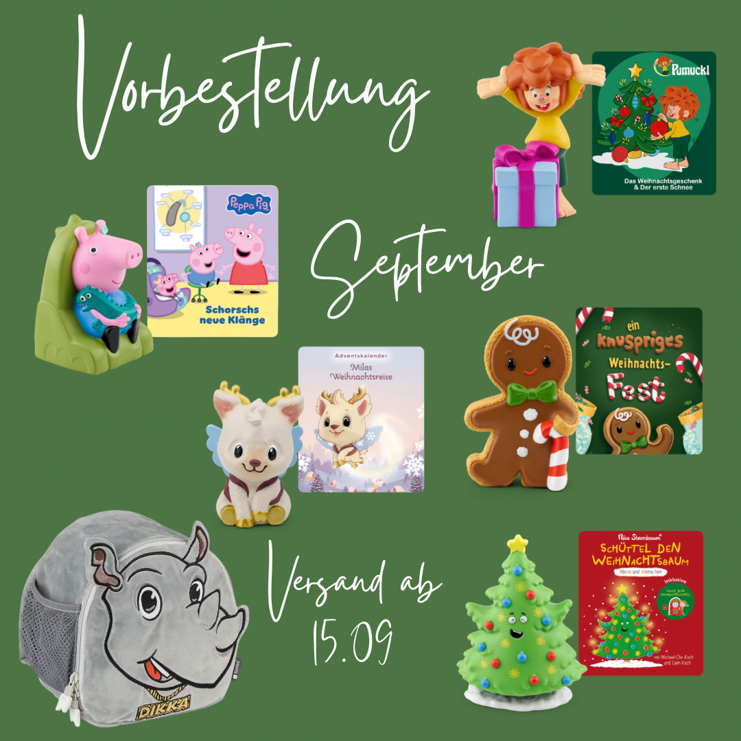 Tonies Vorbestellung September
