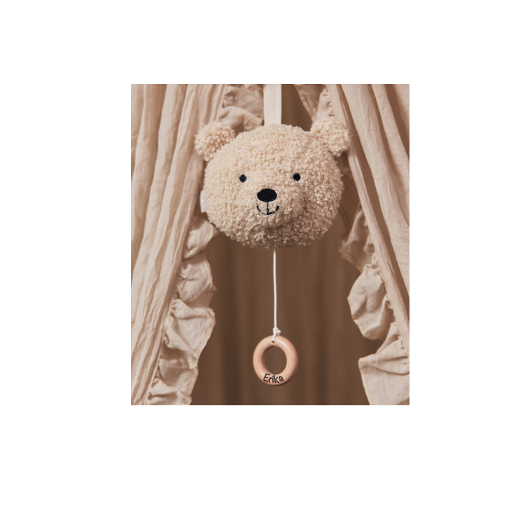 Spieluhr - Teddy Bär - Naturell