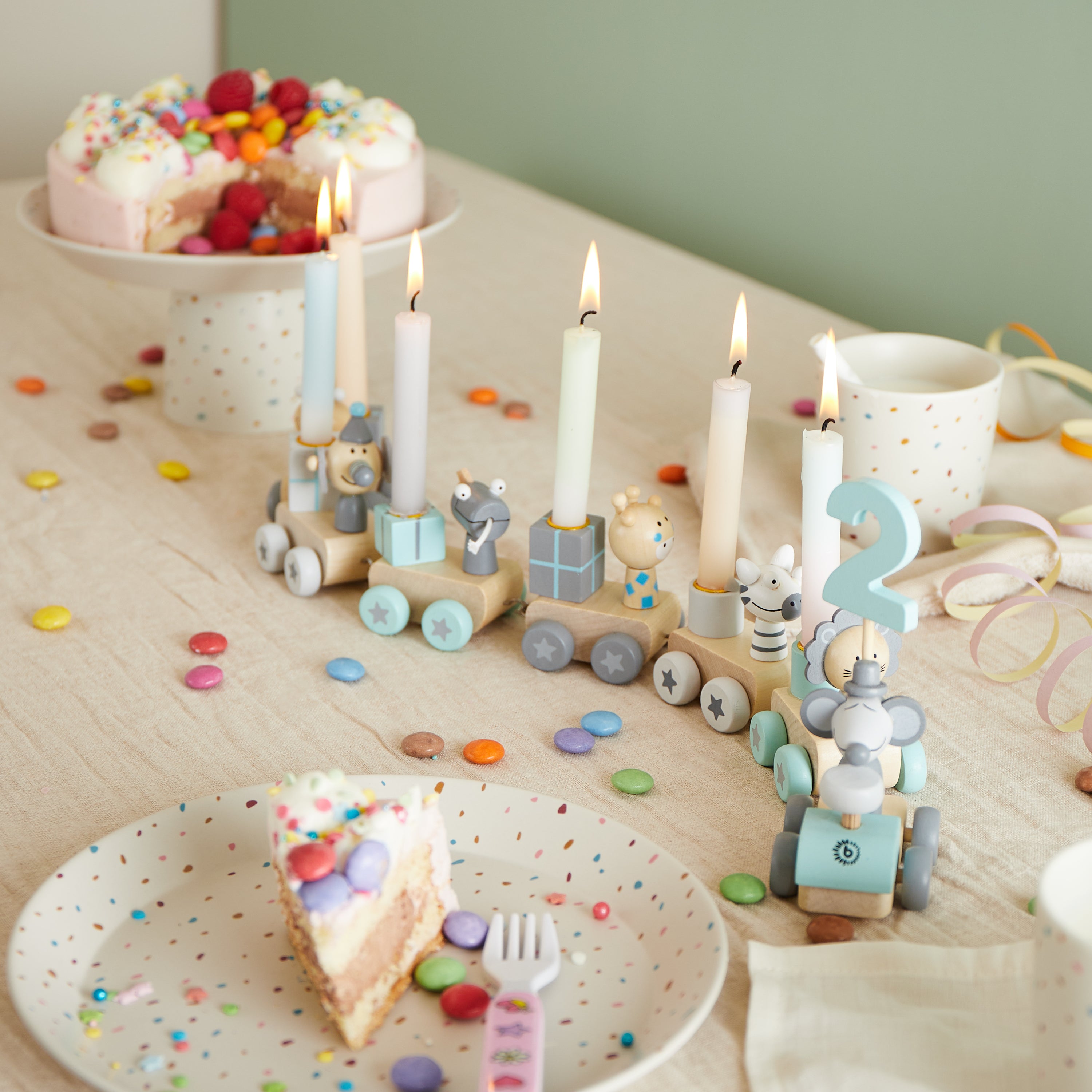 Geburtstagszug Scandi 0-99 Jahre