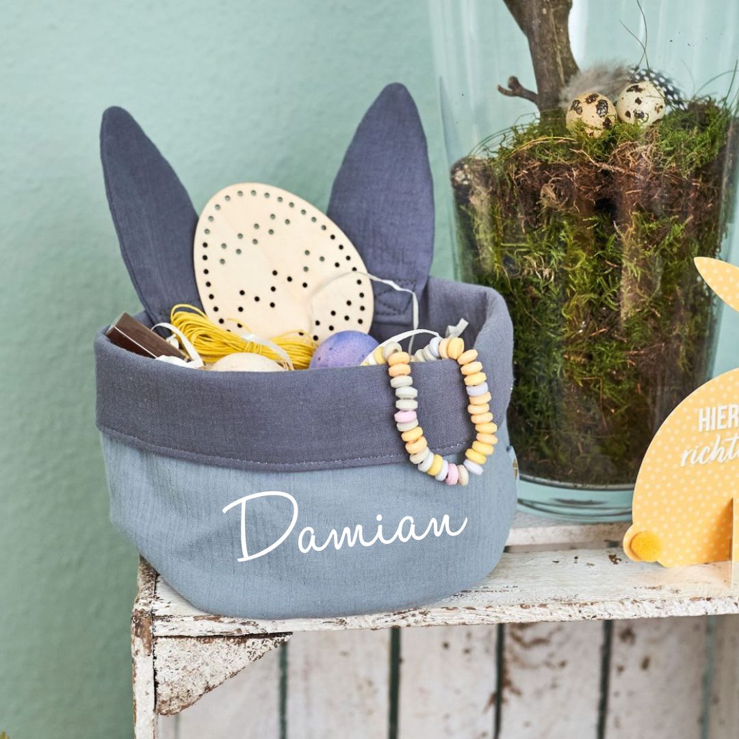 Osternest mit Hasenohren