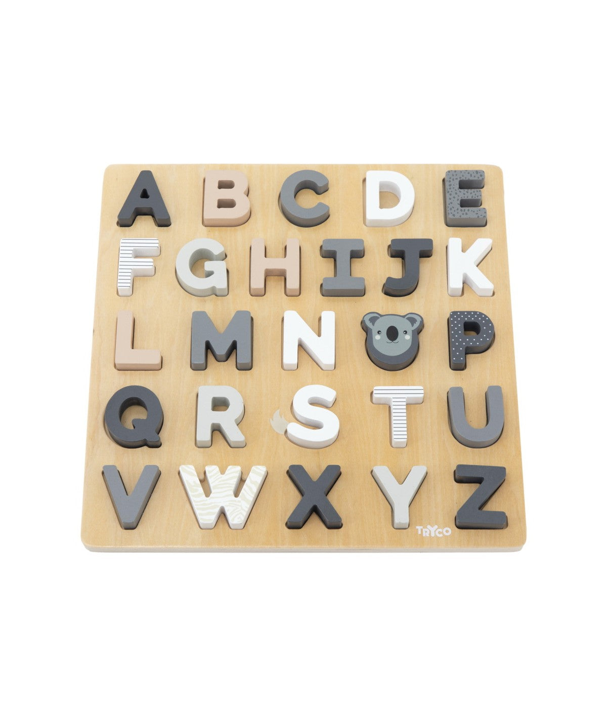 Holz Alphabet Puzzle Board