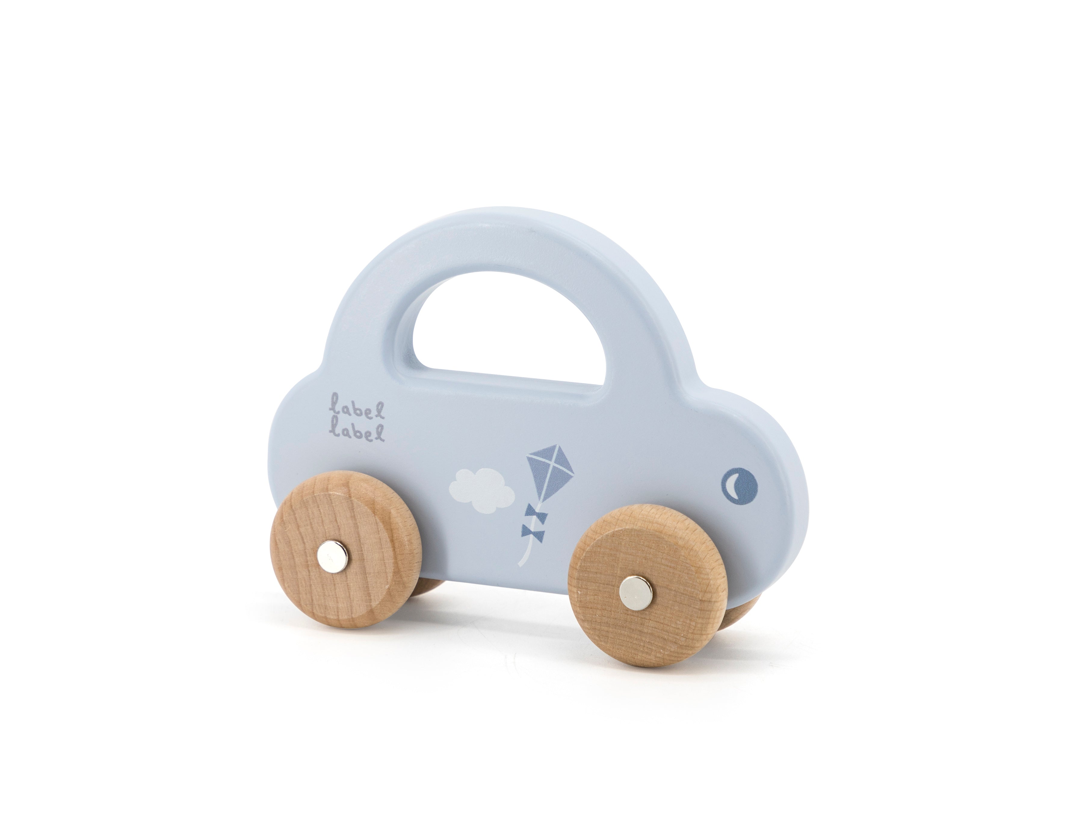 Holz Auto Blau