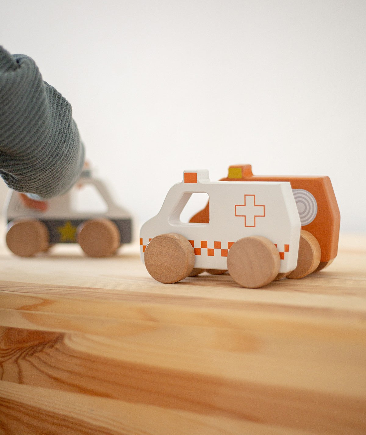 Holz Krankenwagen
