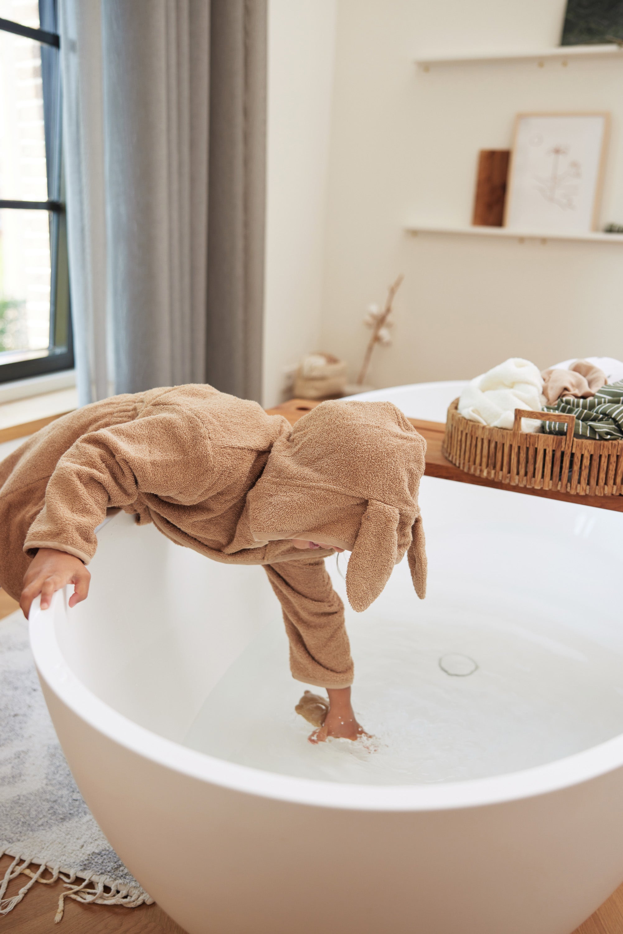 Bademantel - Pale Pink - 2 Größen