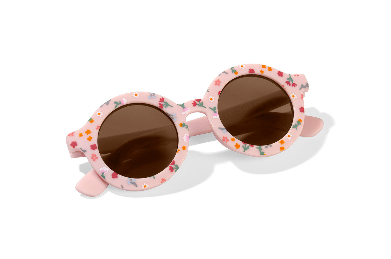 Kindersonnenbrille Rund Little Pink Flowers