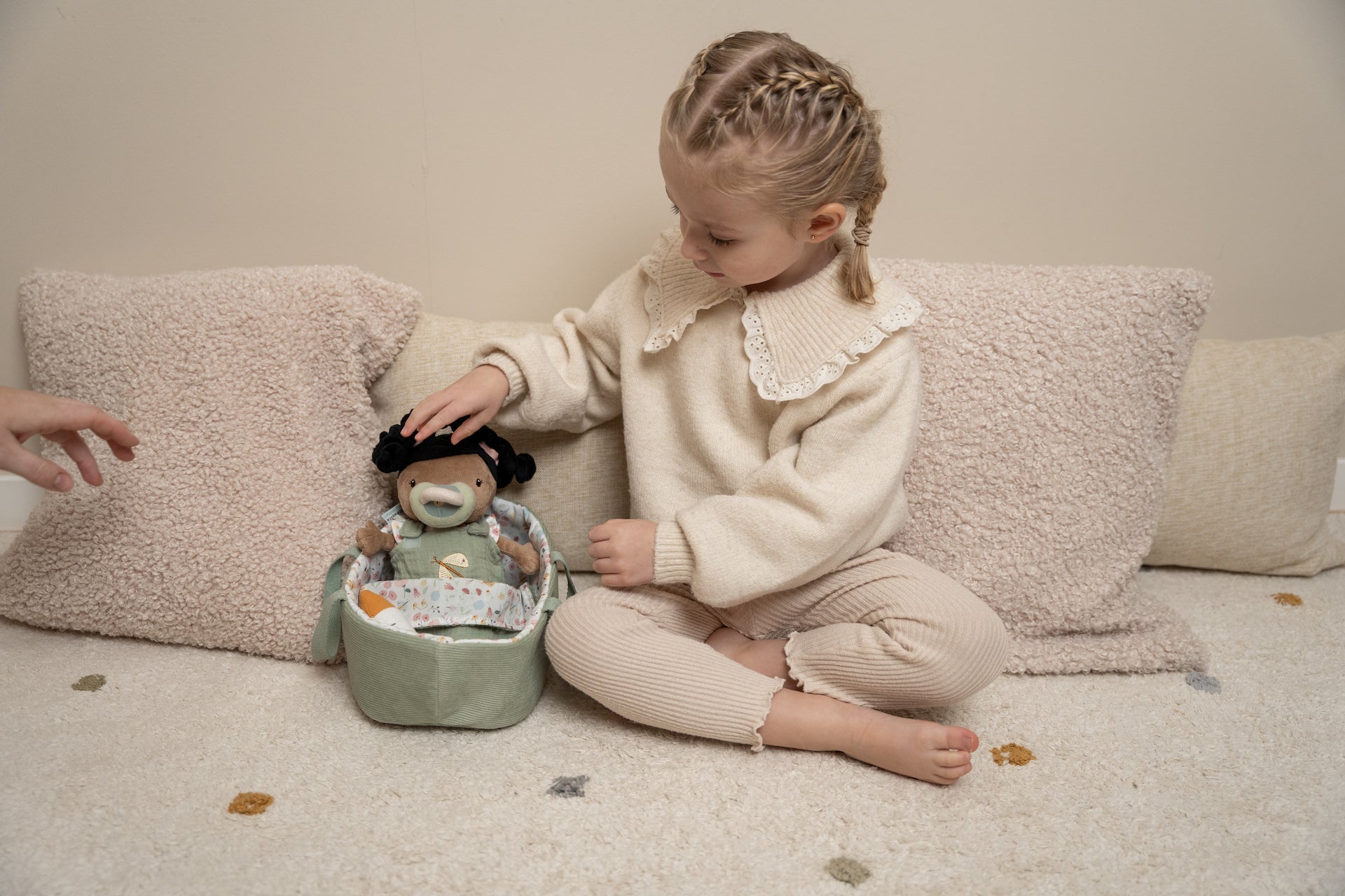 Babypuppe Evi Flowers & Butterflies