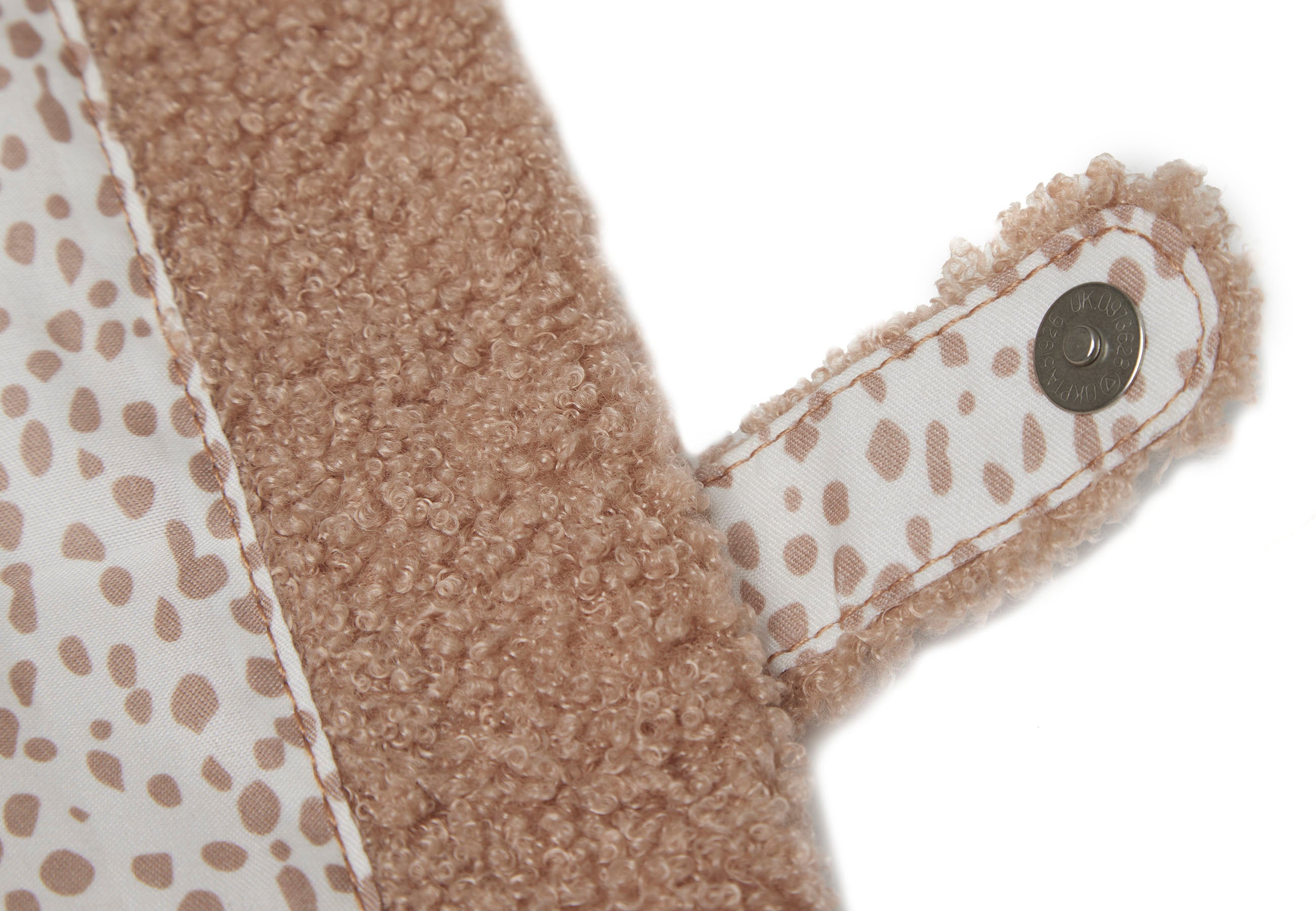 Mutterpasshülle Boucle Biscuit