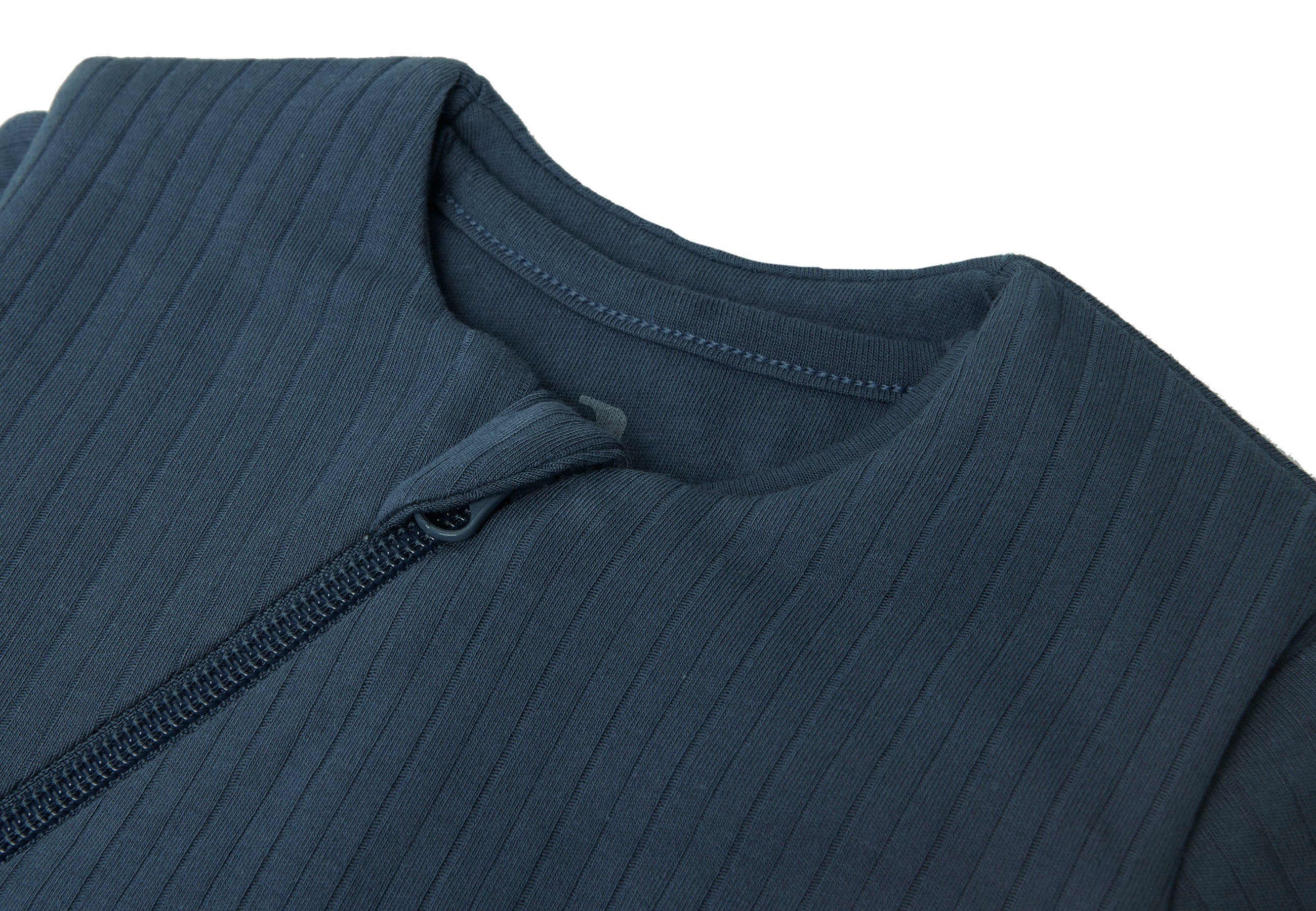 Newborn Schlafsack 60cm Basic Stripe - Jeans Blue