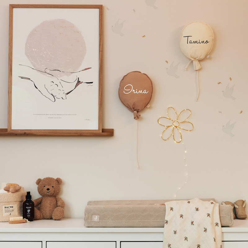 Ballon aus Stoff Biscuit