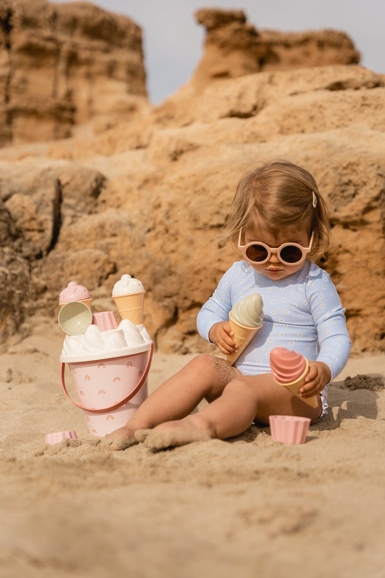 Sandformen Eis Rainbow