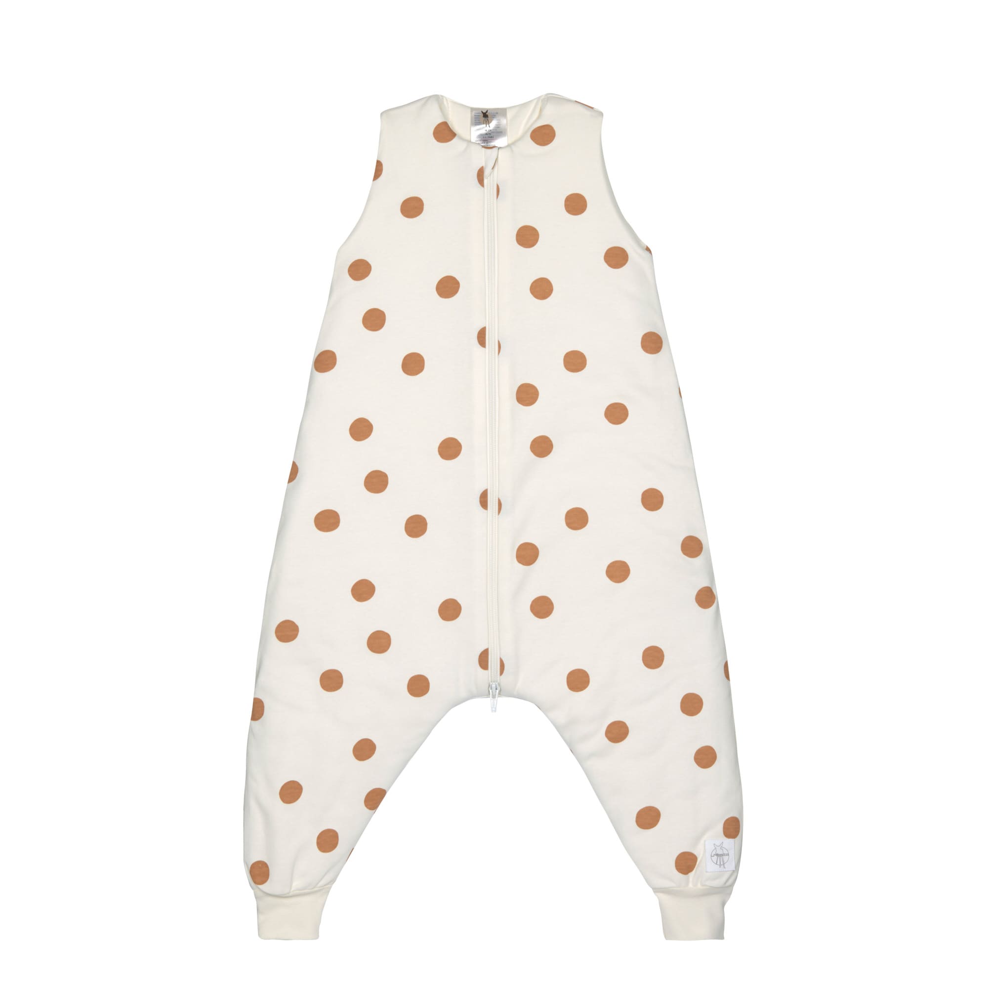 Schlafsack/-anzug - Sleeping Jumper, Big Dots Milky
