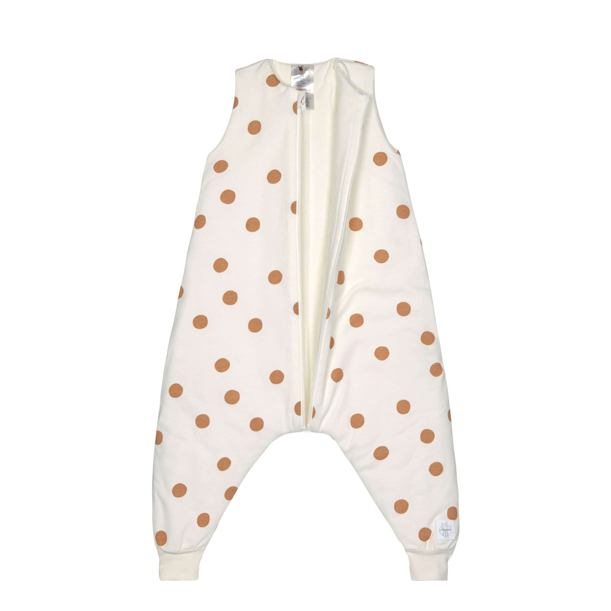 Schlafanzug - Sleeping Jumper, Big Dots Milky