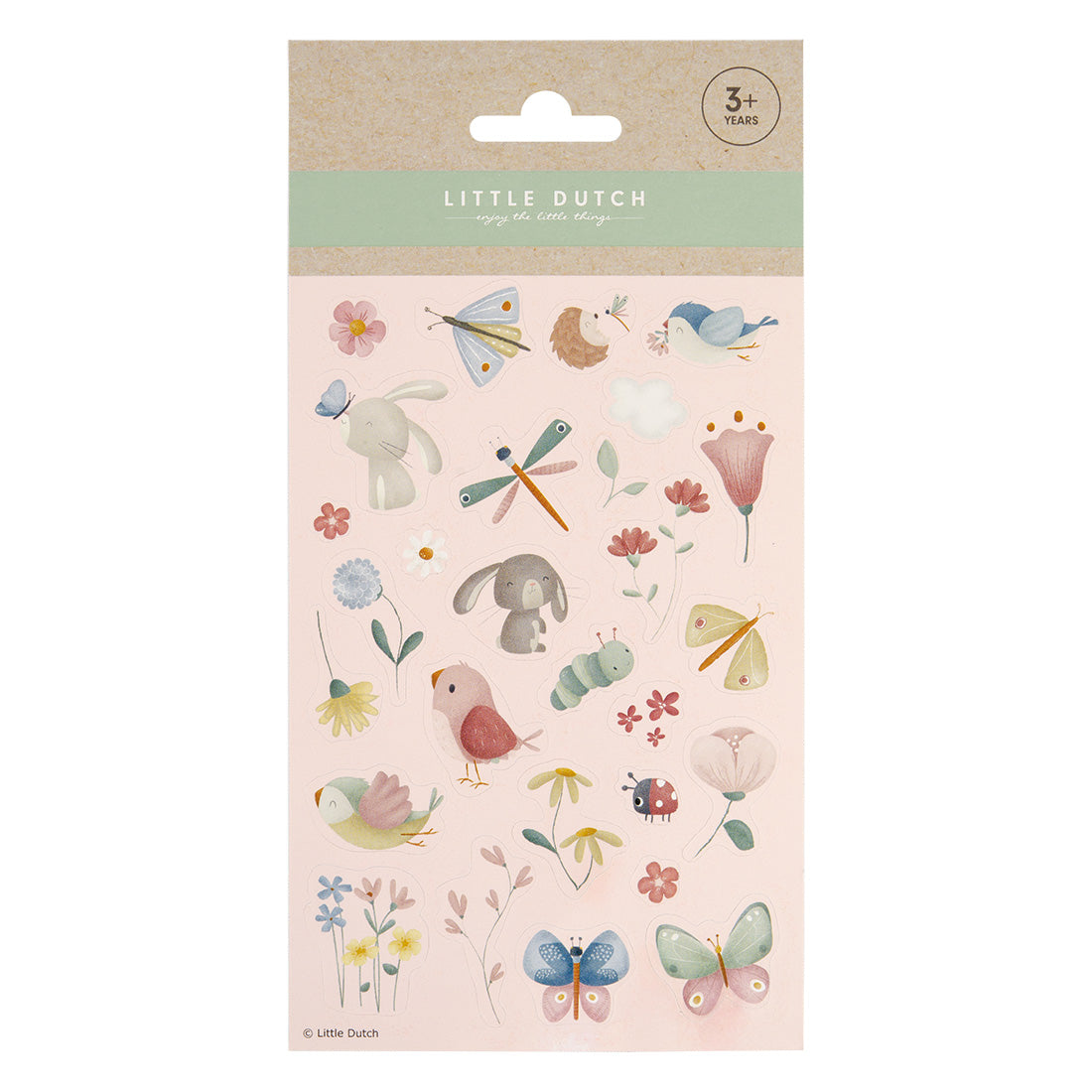 Stickerbogen Flowers & Butterflies