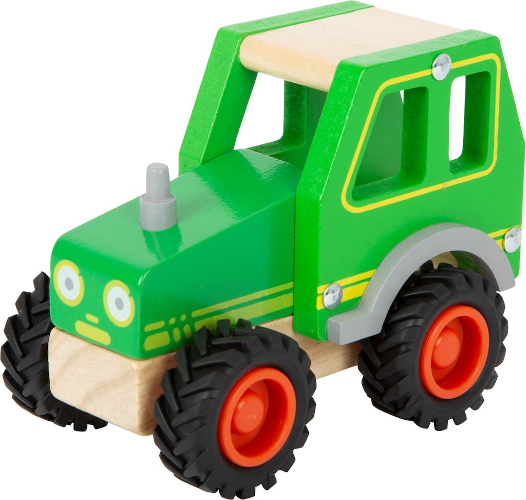 Traktor aus Holz