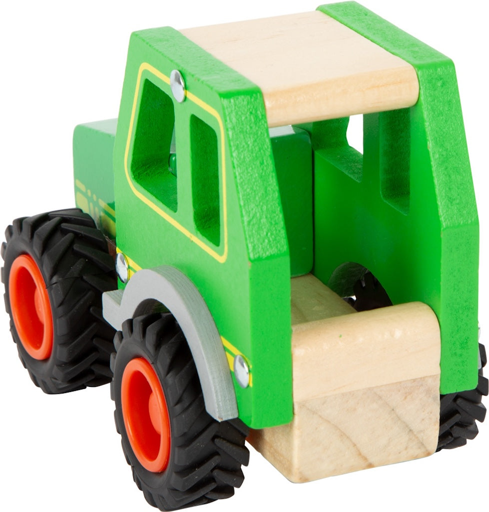 Traktor aus Holz