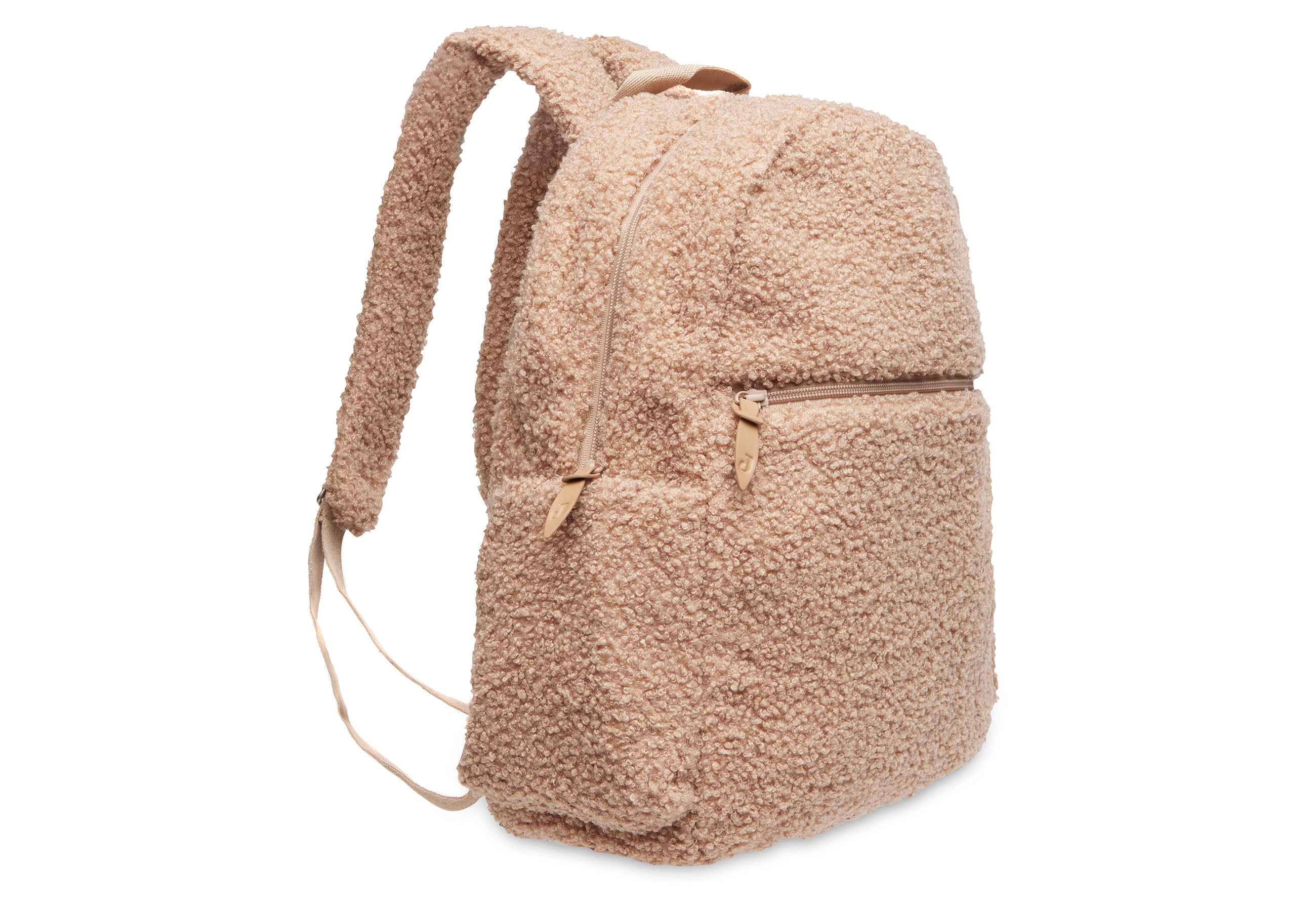 Wickeltasche Rucksack Boucle - Biscuit