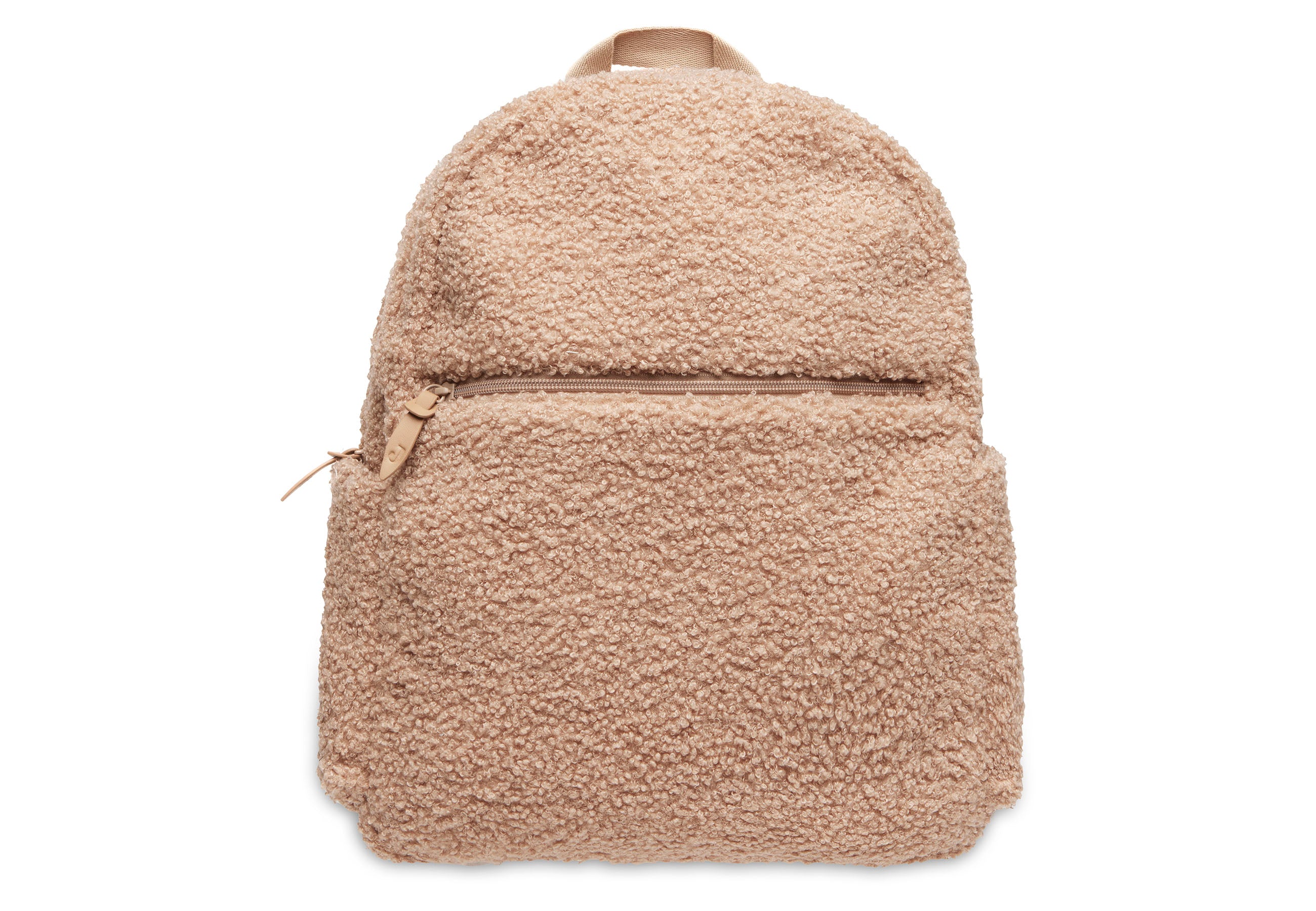 Wickeltasche Rucksack Boucle - Biscuit