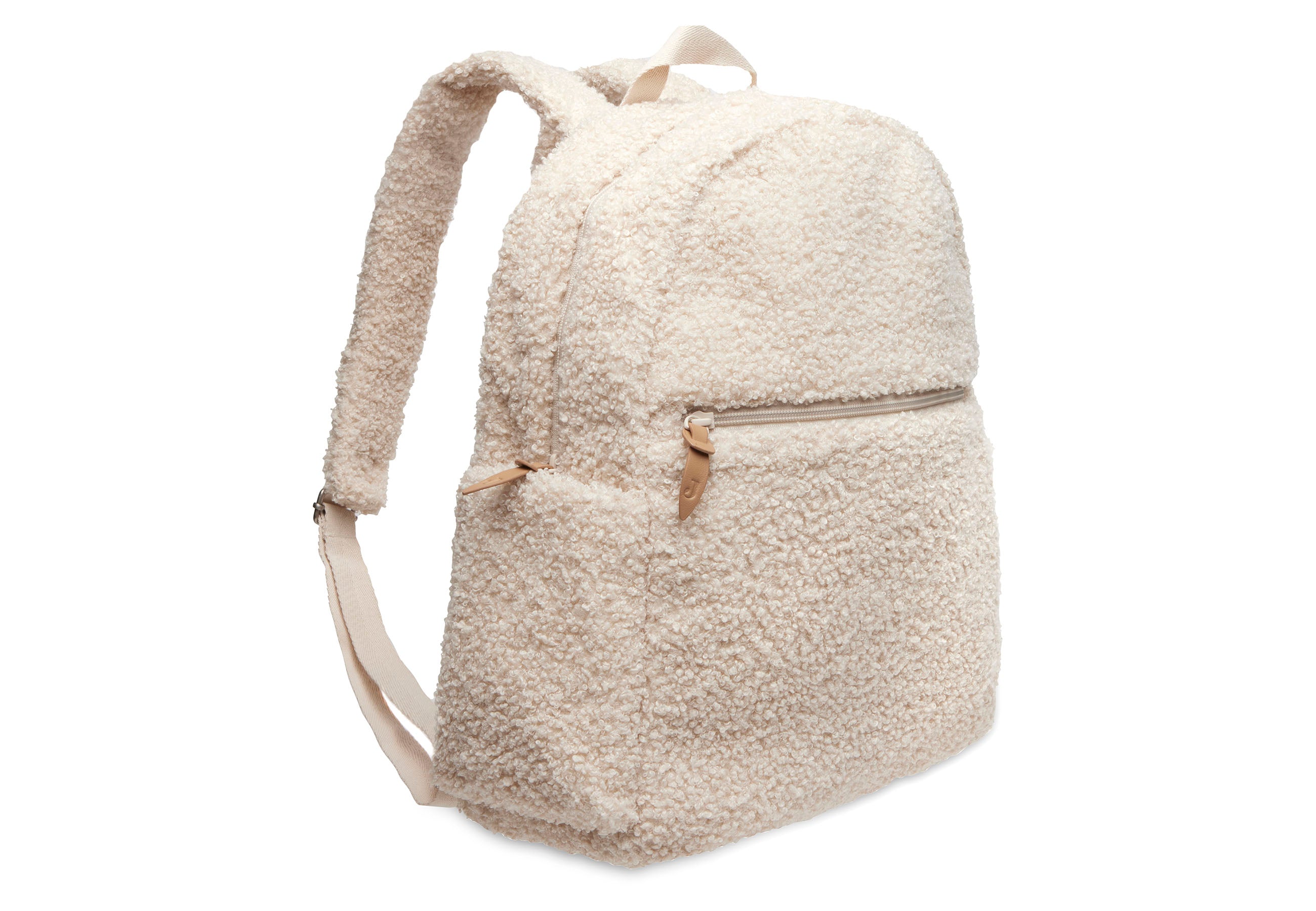 Wickeltasche Rucksack Boucle - Naturel