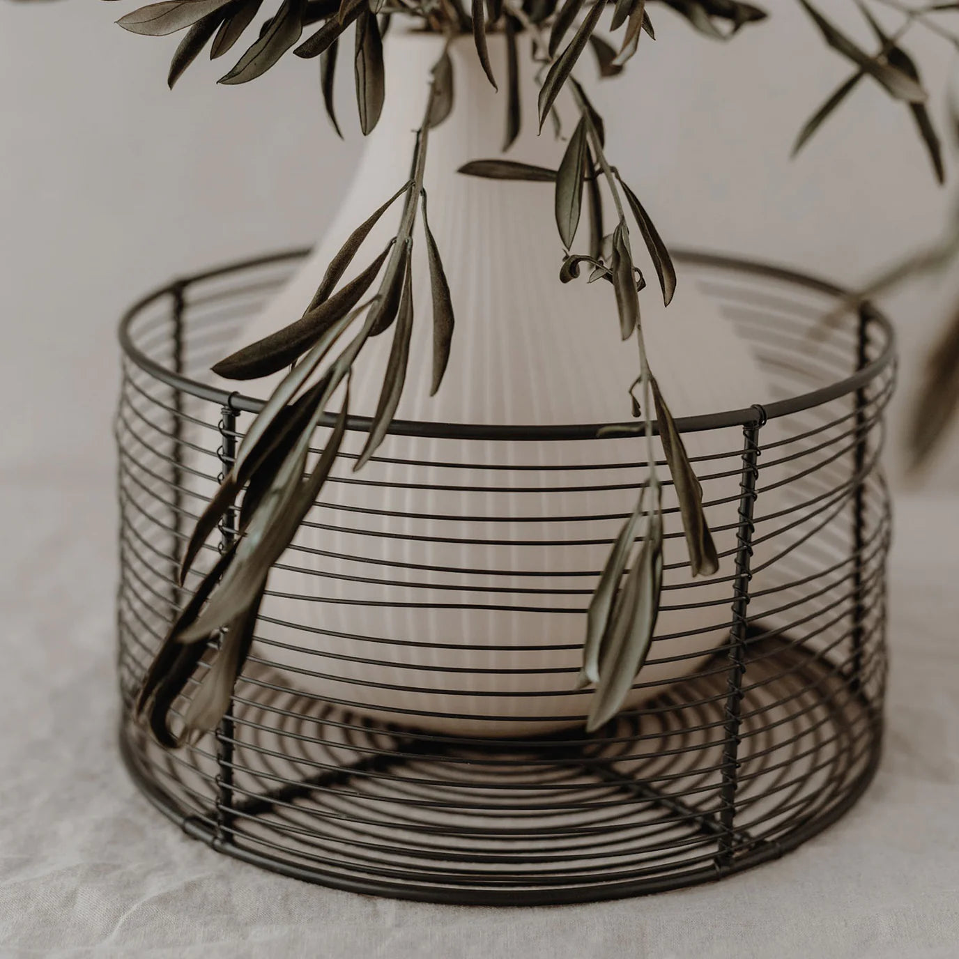 Drahtkorb rund