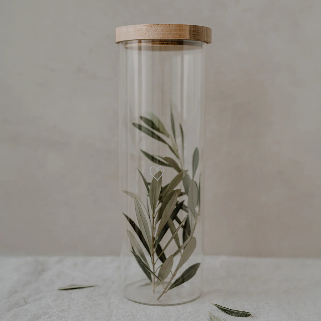 Vorratsglas Herz 13 cm