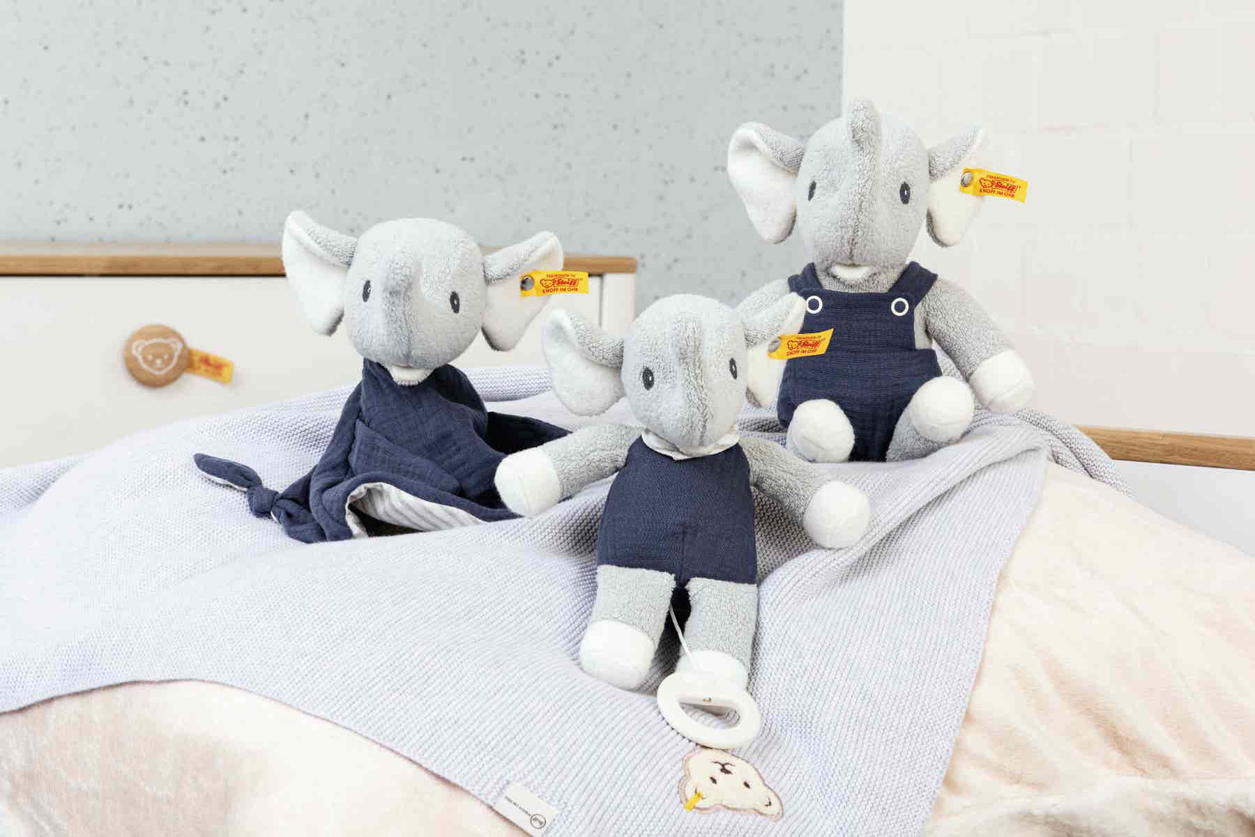 GOTS Eliot Elefant Schmusetuch