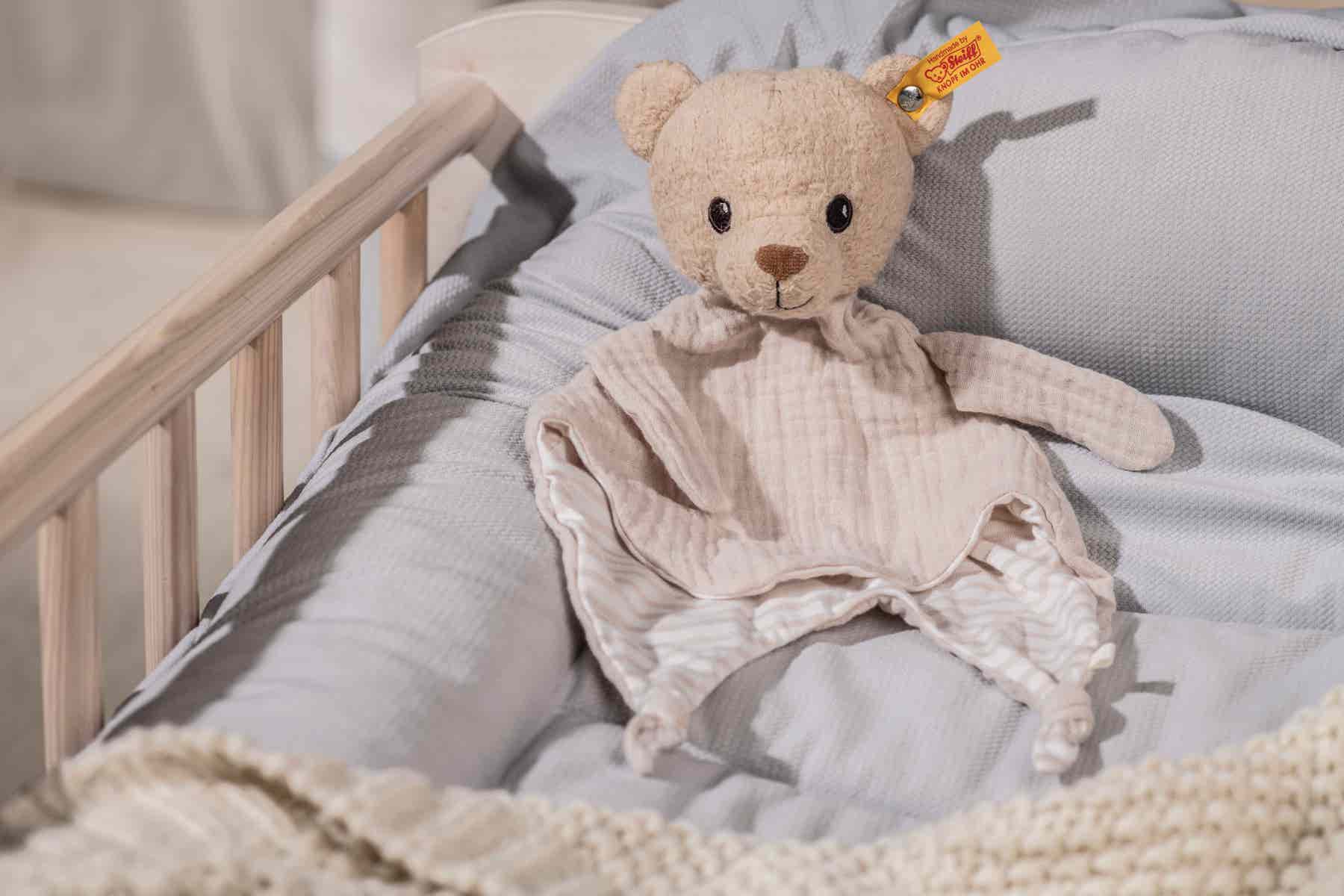 GOTS Noah Teddybär Schmusetuch