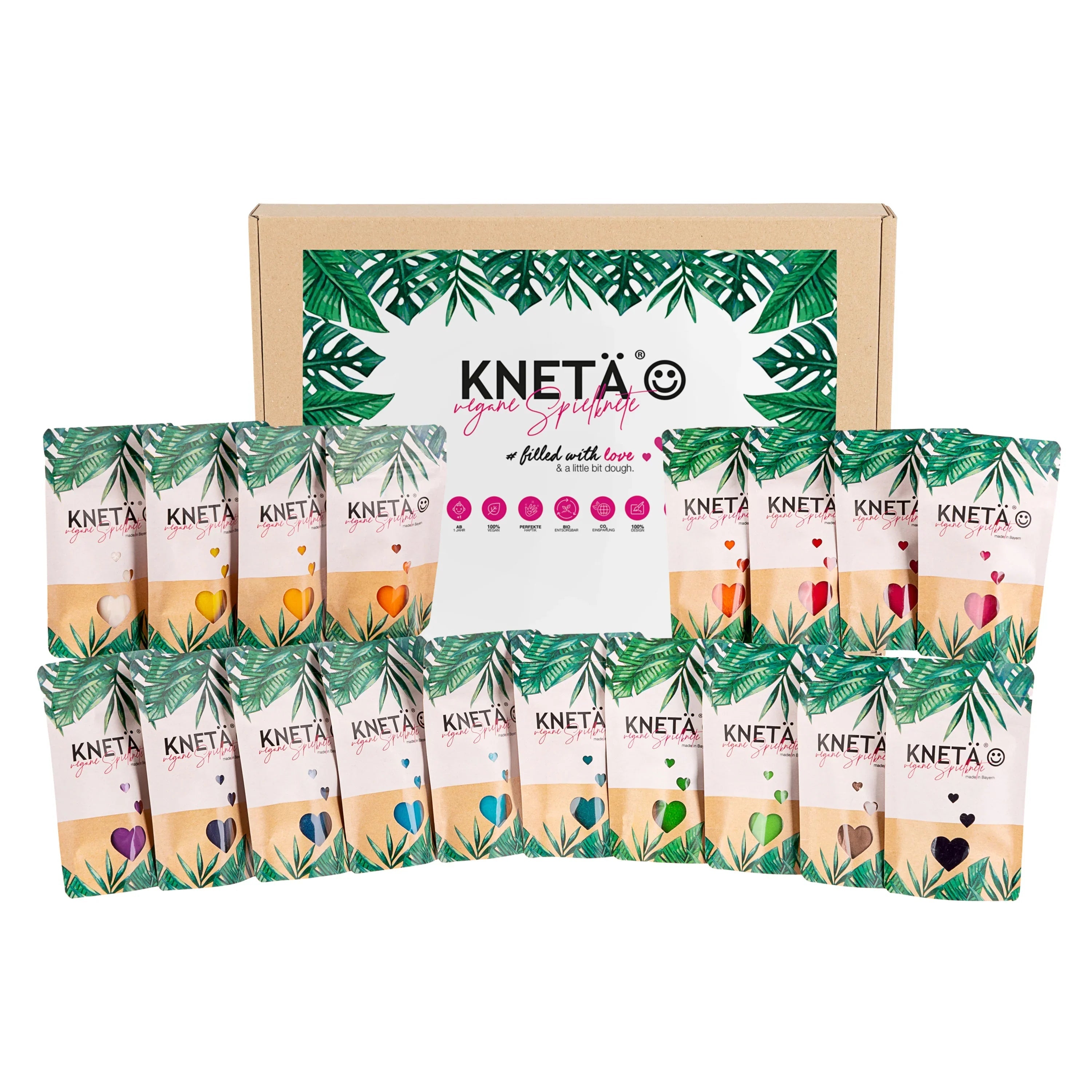 KNETÄ® 18er Box - Vegane Knete