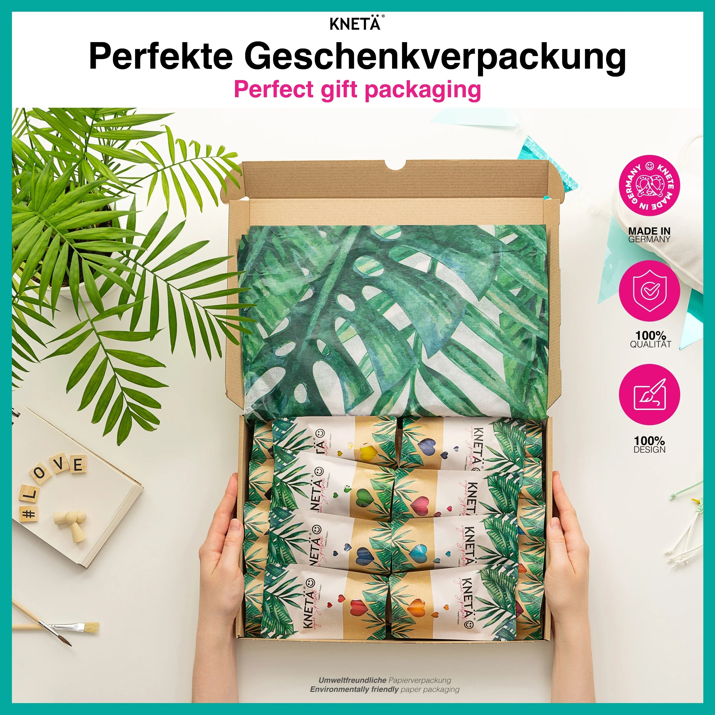 KNETÄ® 18er Box - Vegane Knete