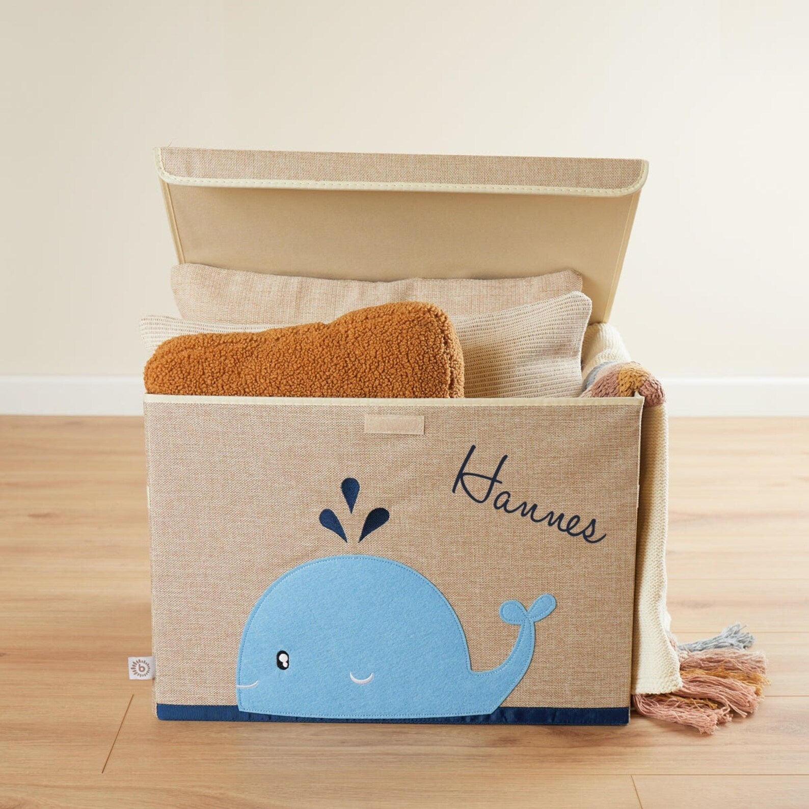 Aufbewahrungsbox Wal mit Deckel