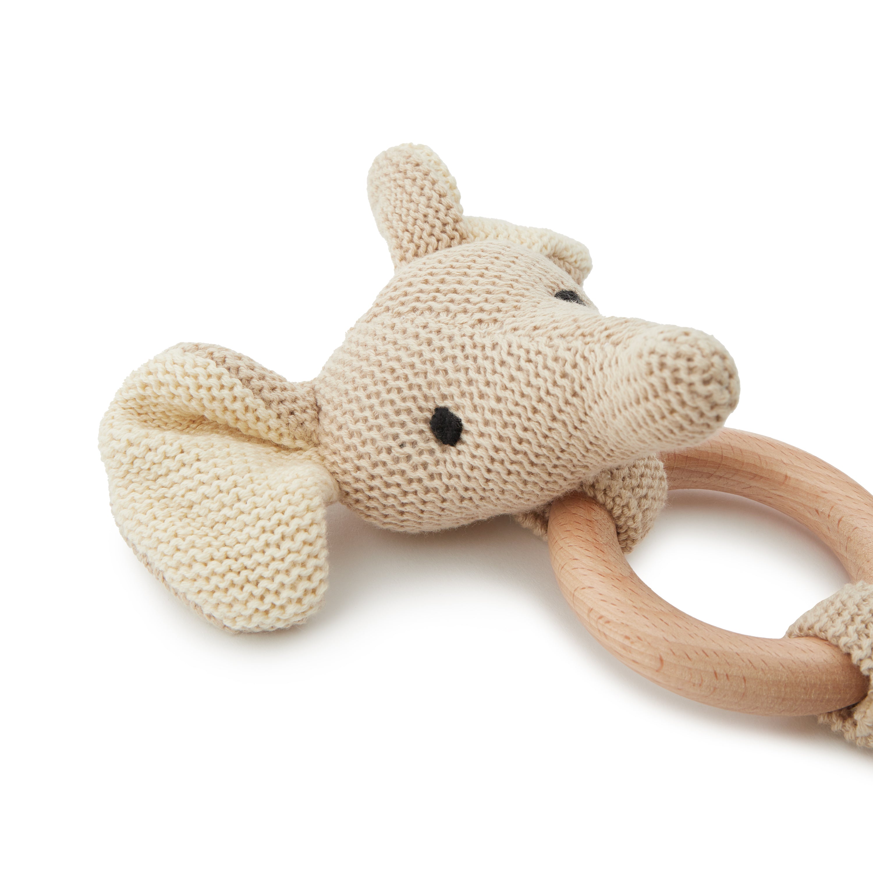 Greifling Elefant mit Rassel