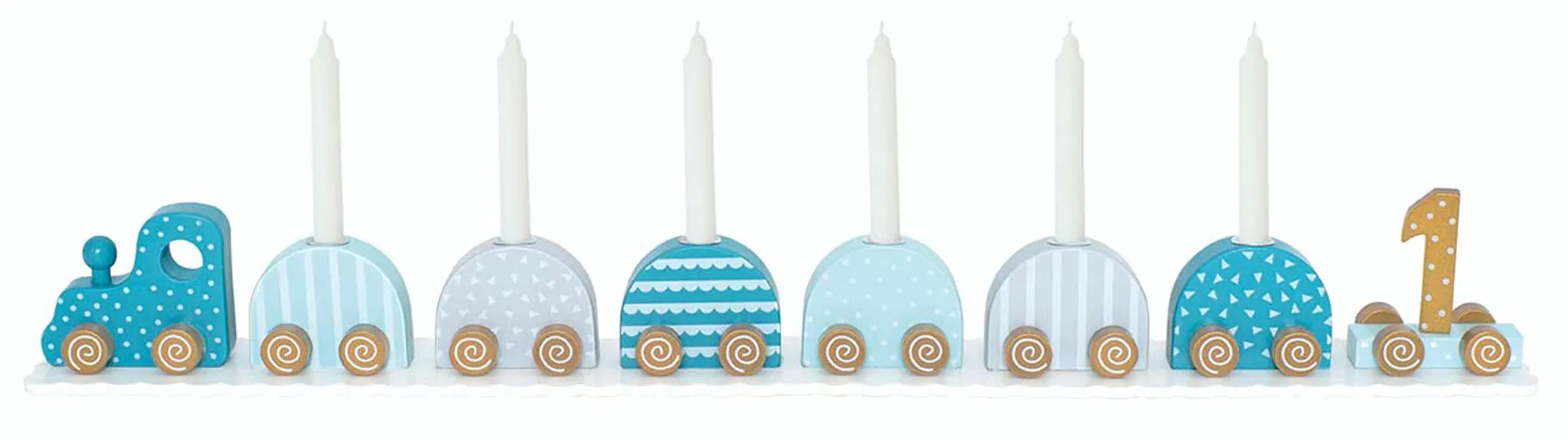 Geburtstagszug - Blau