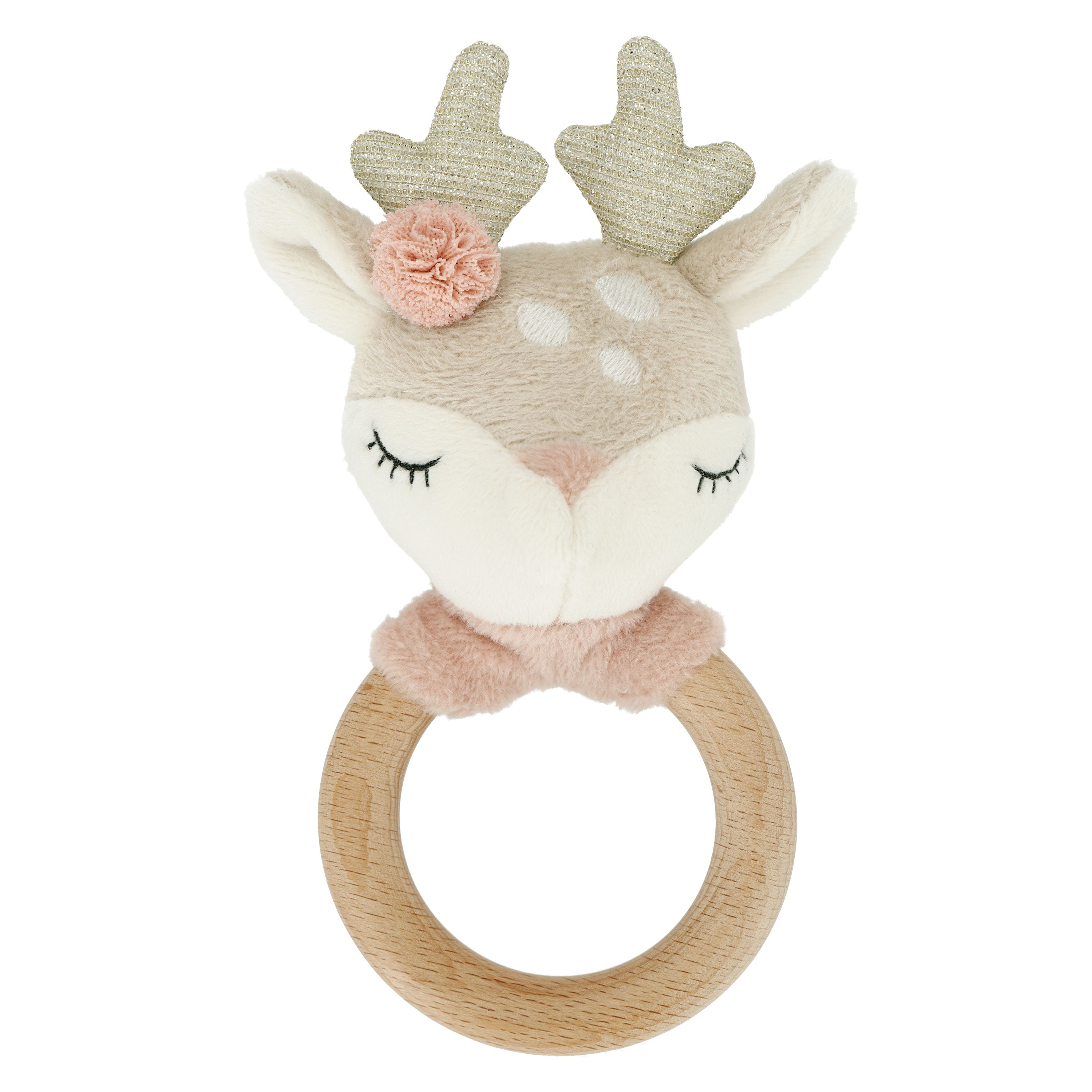 Greifling Reh Ella mit Rassel