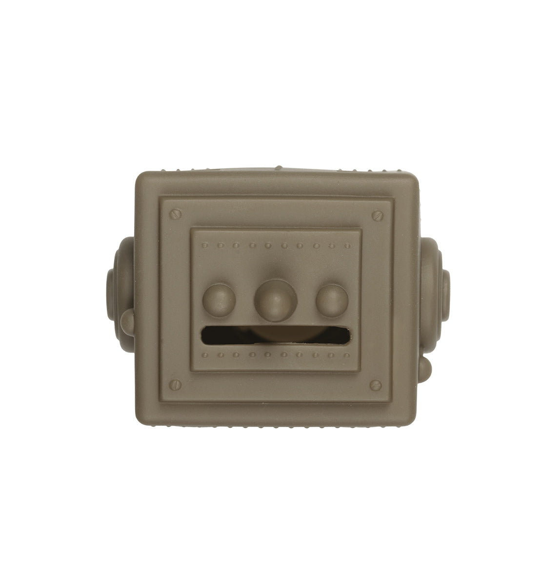 Spardose: Roboter - Aschbraun