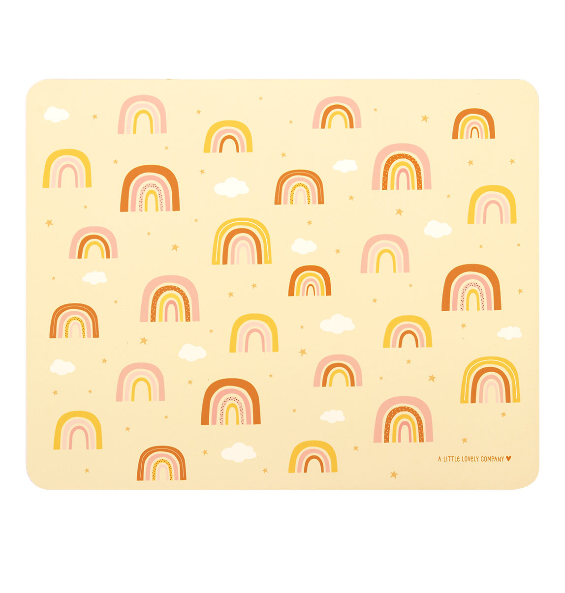 Tischset: Regenbogen