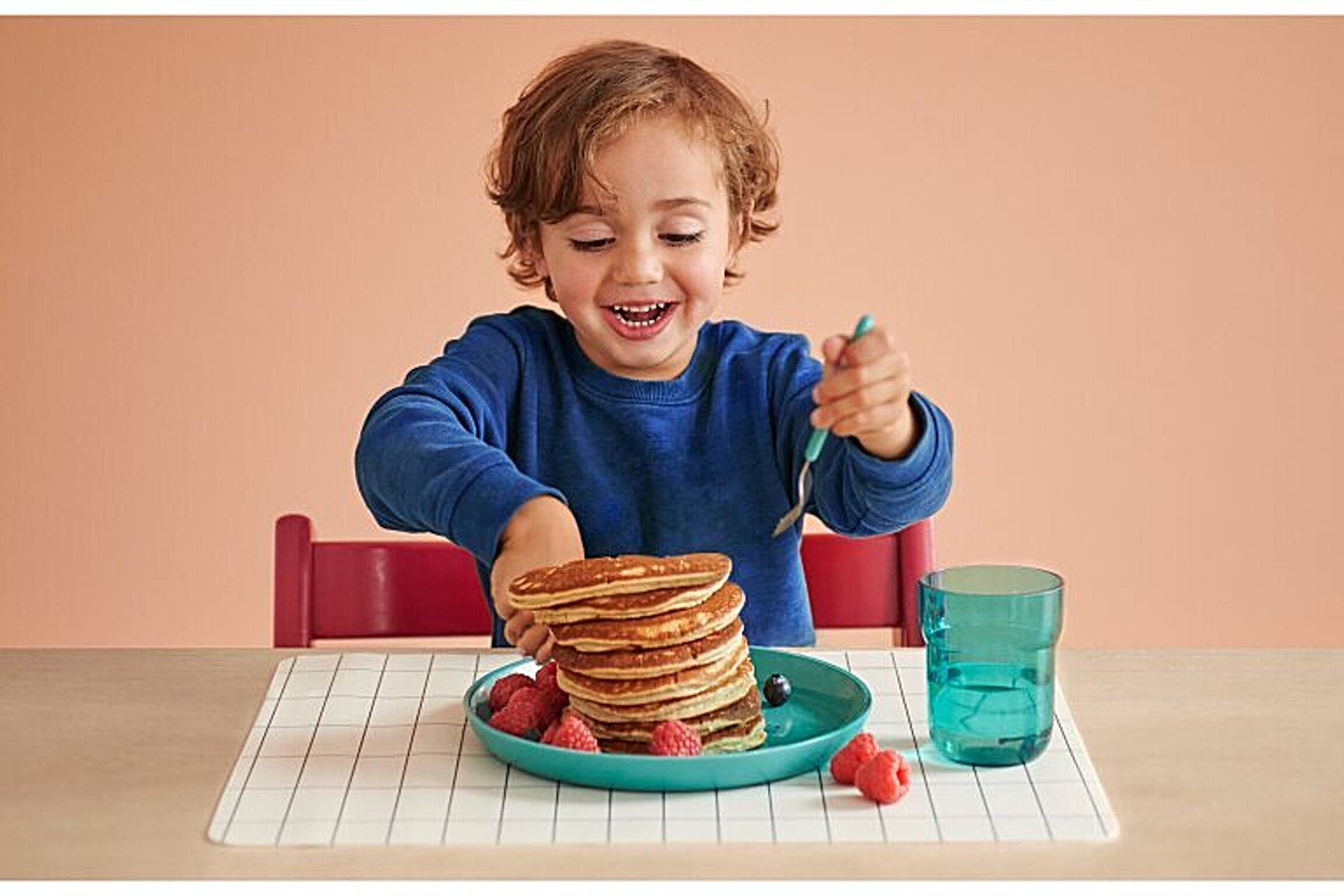 Kinder Trinkglas Mepal Mio 250ml - Flowers & Butterflies