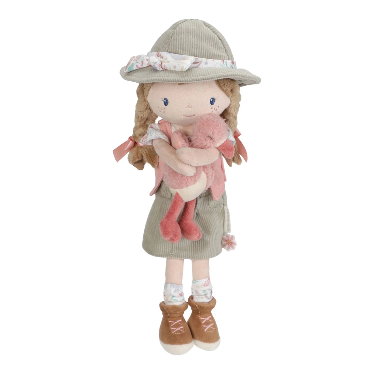 Kuschelpuppe Ranger Rosa  -  35cm