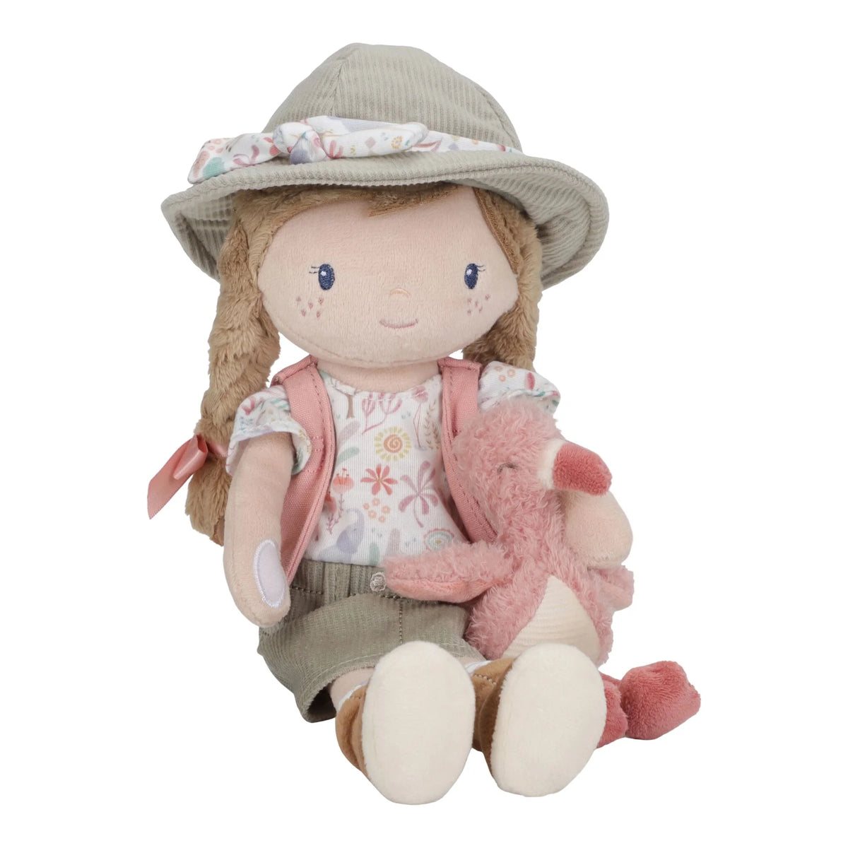 Kuschelpuppe Ranger Rosa  -  35cm