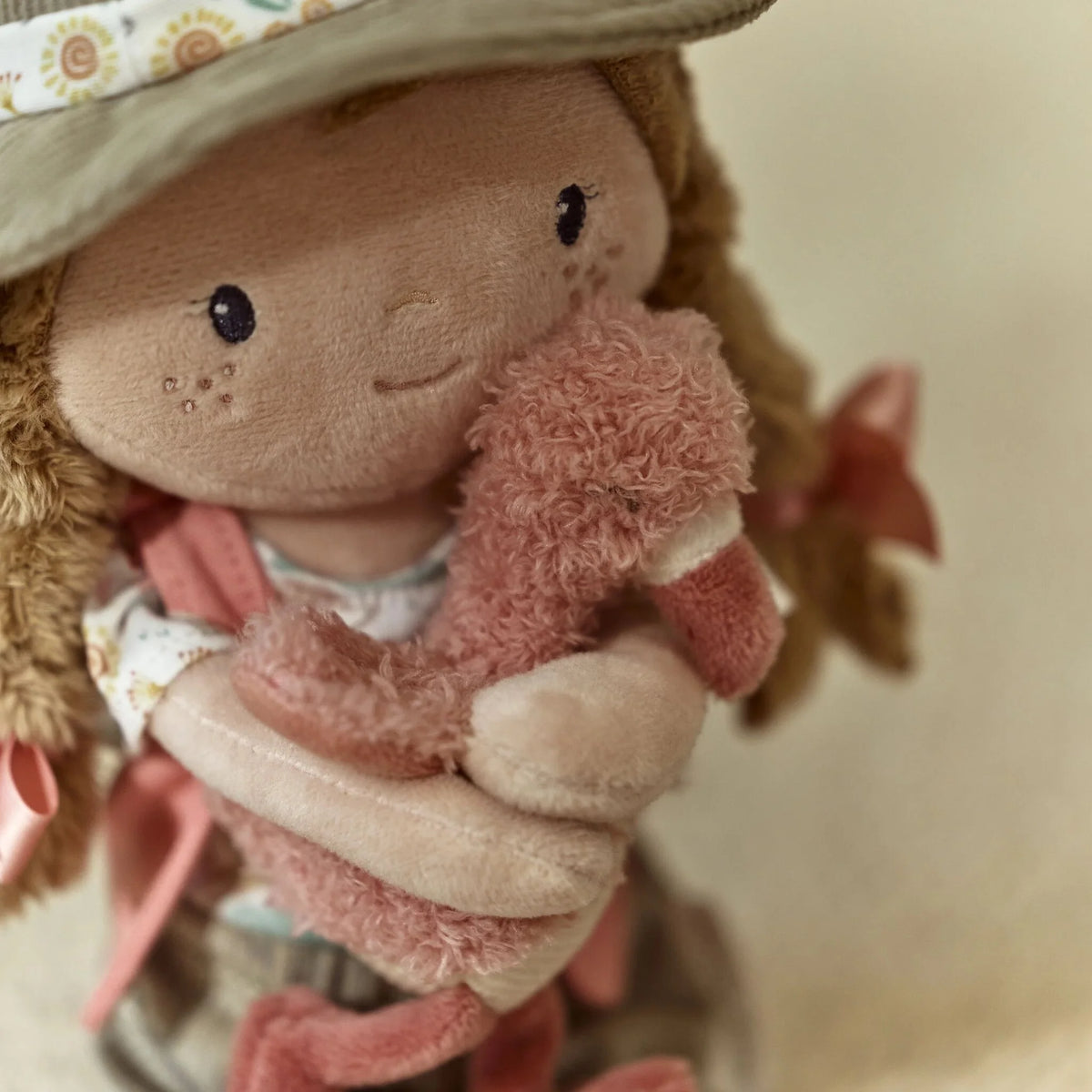 Kuschelpuppe Ranger Rosa  -  35cm