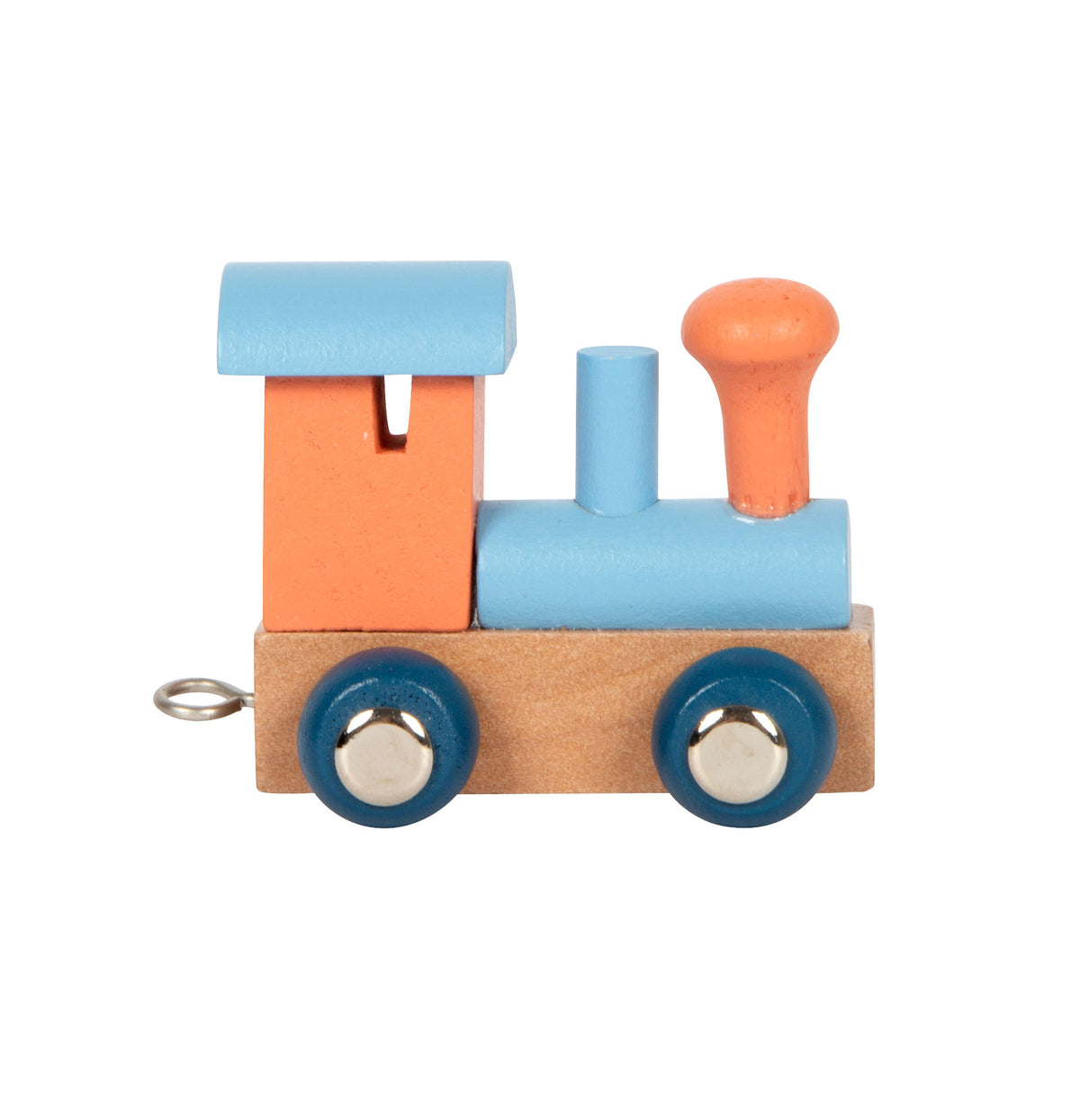 Buchstabenzug Polar Lokomotive lachs & eisblau