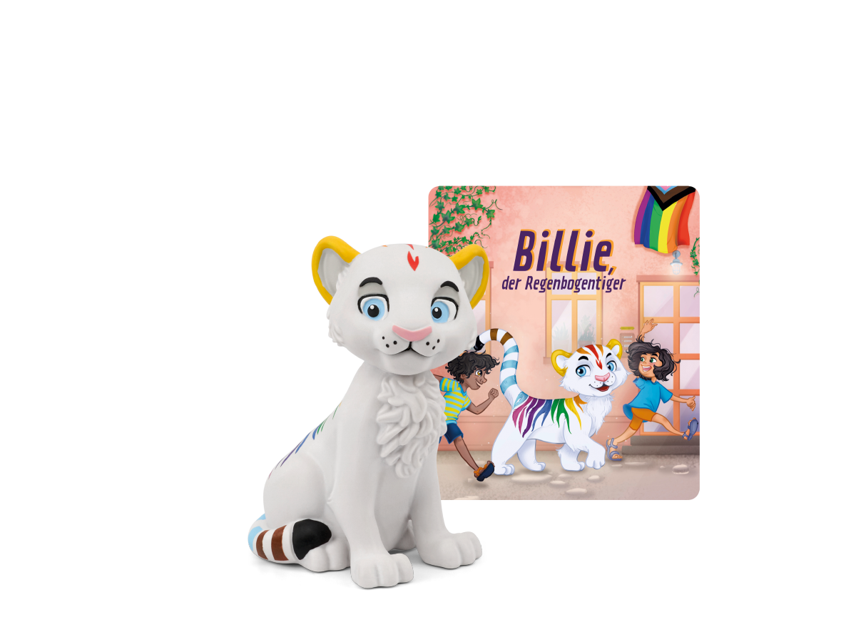 Billie, der Regenbogentiger