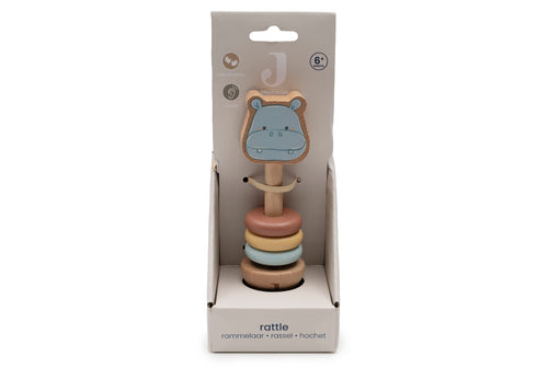 Holz-Rassel - Hippo Happy