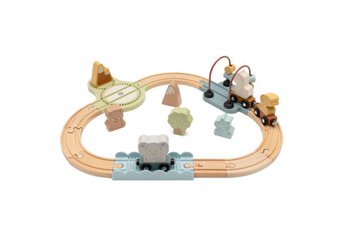 Holz-Eisenbahnset - Jollies