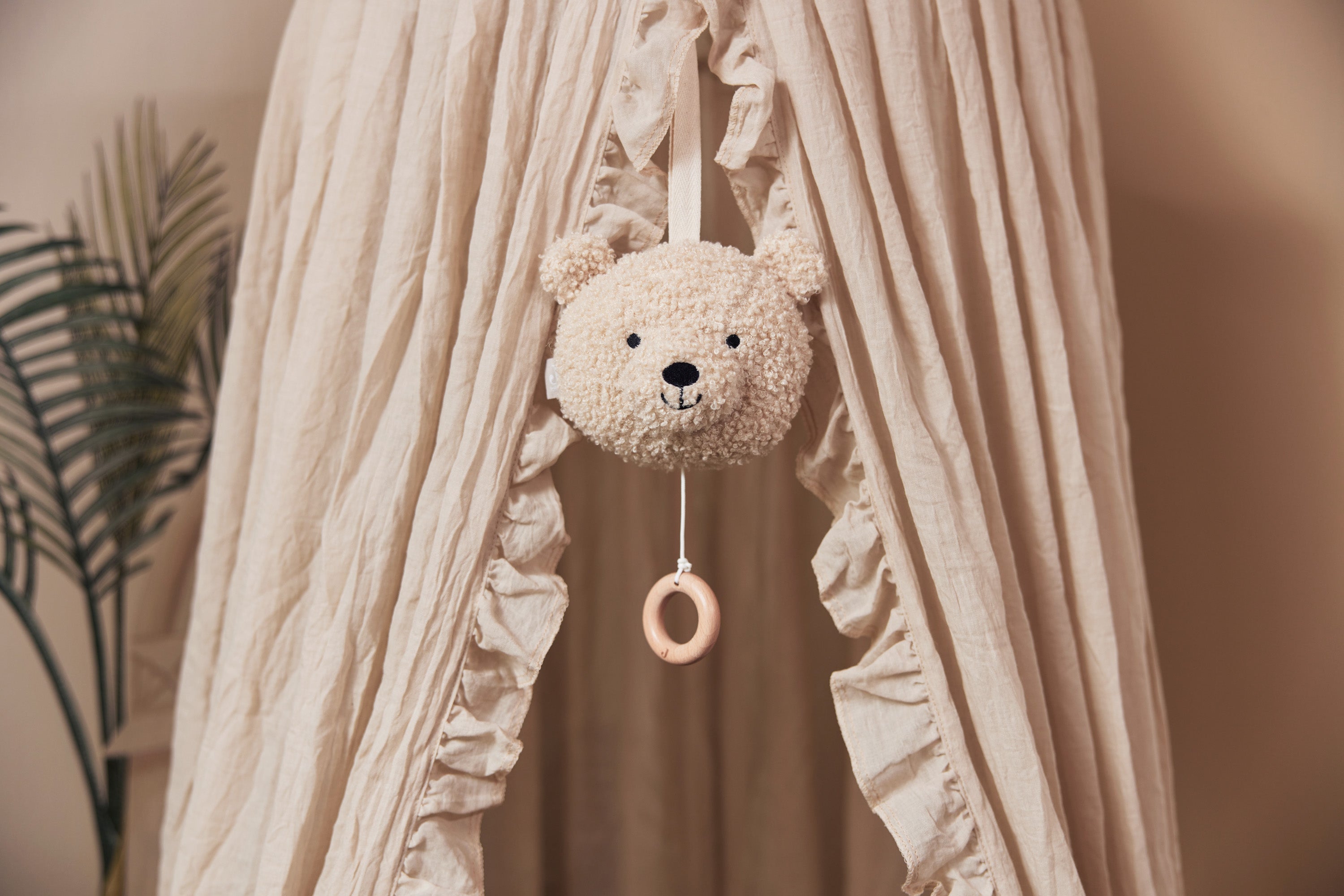 Spieluhr - Teddy Bär - Naturell