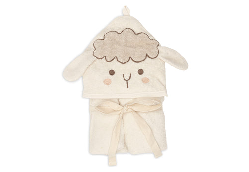Kapuzenhandtuch Frottee 75x75cm - Sheep Sonny
